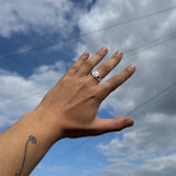 The Mini Potato Smiley Ring