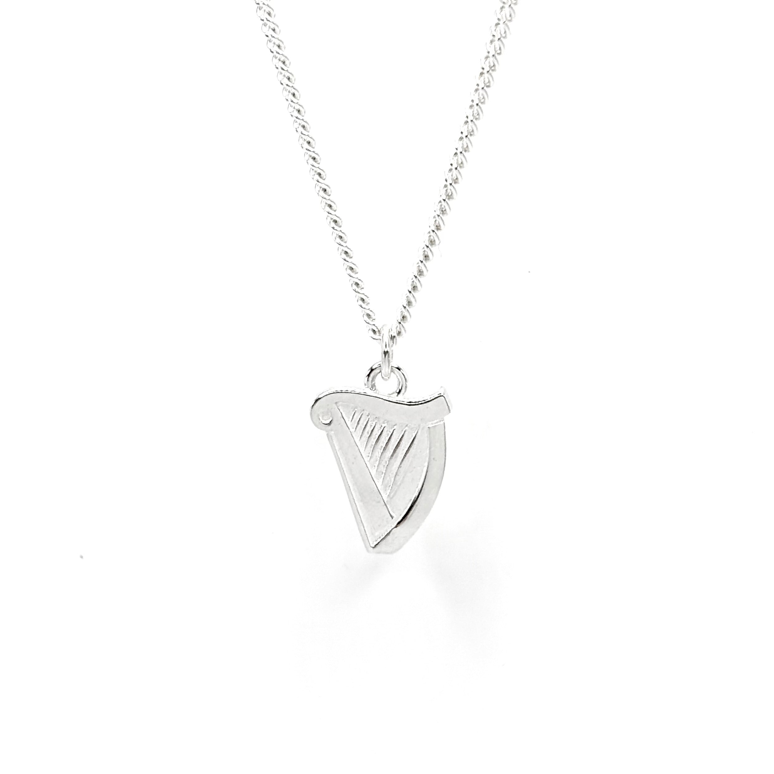 Image of Sam Ozanne Design's Silver Harp Necklace