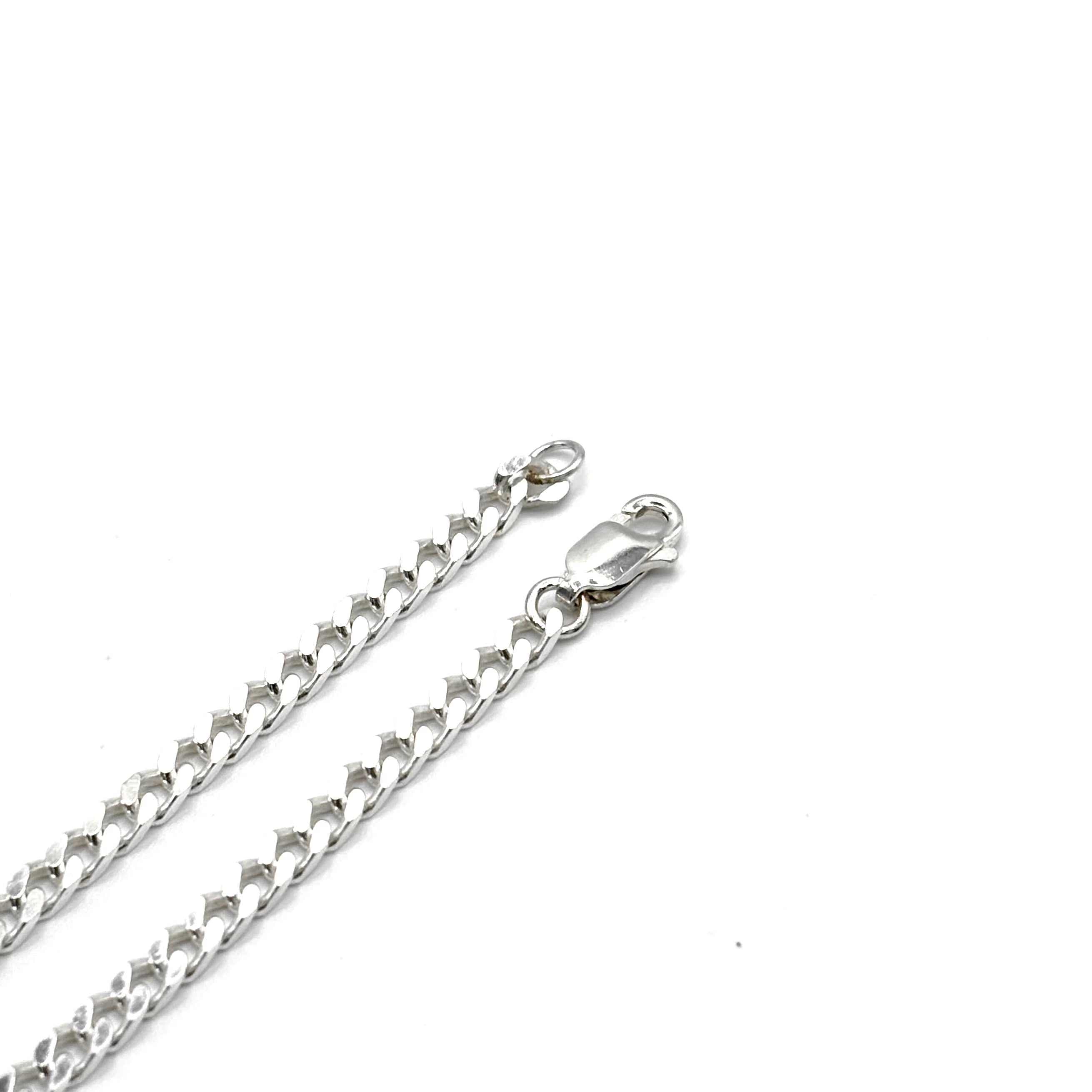 Image of Sam Ozanne Design's Silver 3mm Curb Chain Clasp