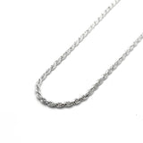 Image of Sam Ozanne Design's Silver 3mm Rope Chain
