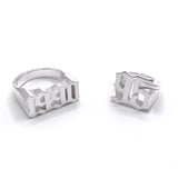 Old English Number Ring