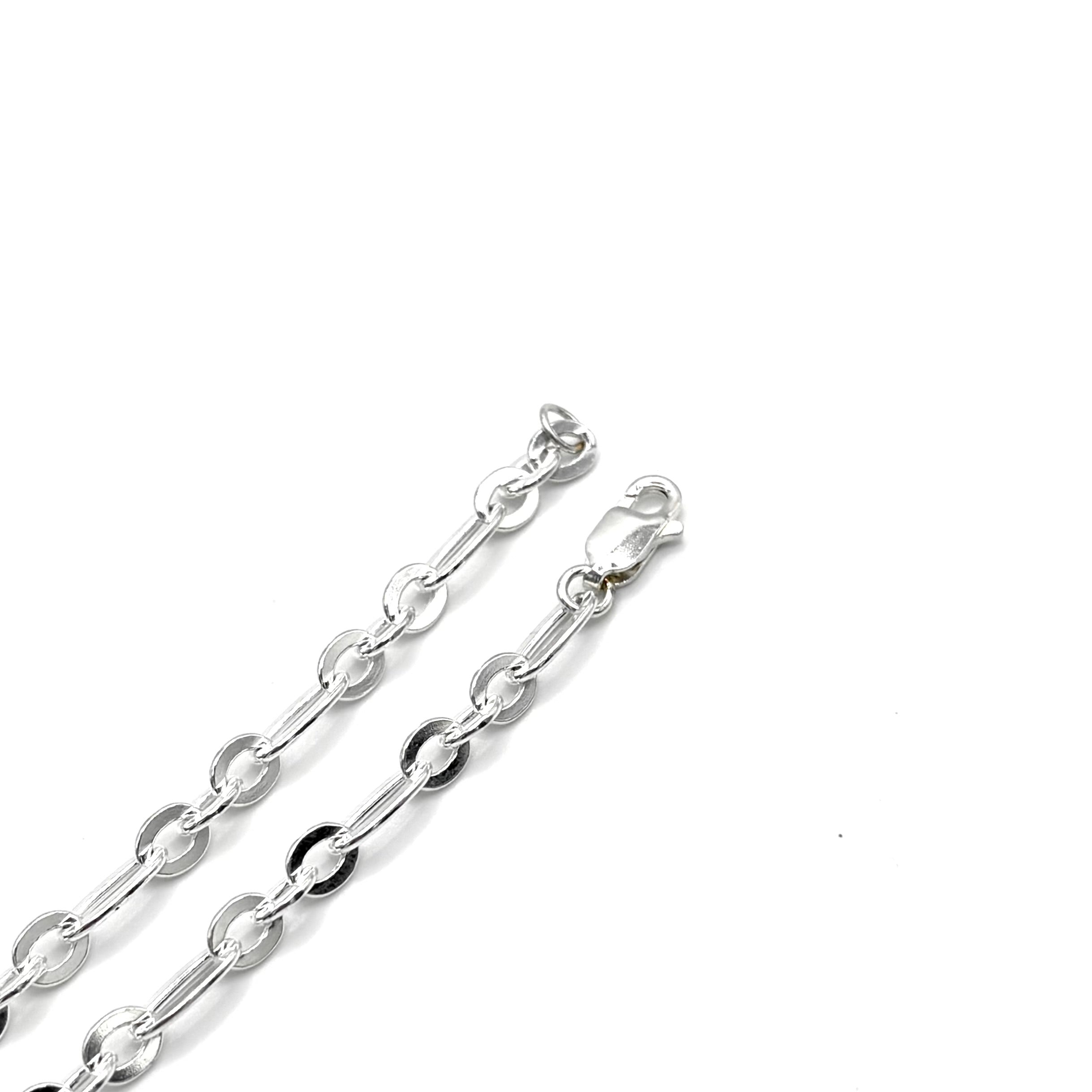 Image of Sam Ozanne Design's 4mm Figaro Anchor Chain Clasp