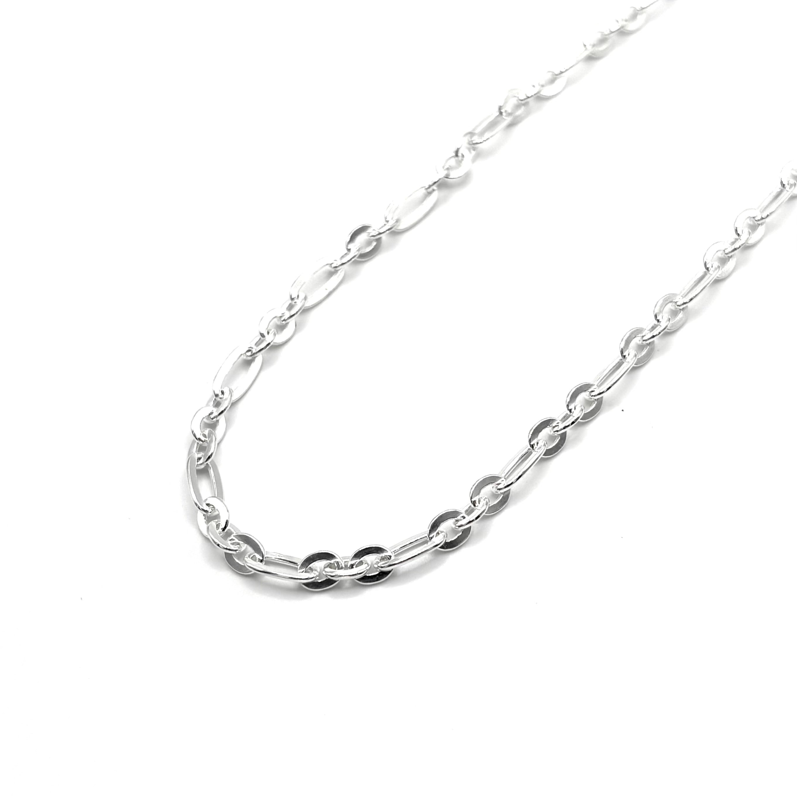 Image of Sam Ozanne Design's Silver 4mm Figaro Anchor Chain