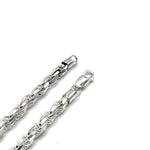 Image of Sam Ozanne Design's Silver 5mm Rope Chain Clasp