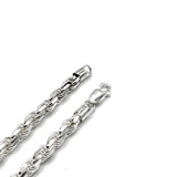 Image of Sam Ozanne Design's Silver 5mm Rope Chain Clasp