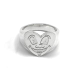 A Keith Haring Heart Ring (M)