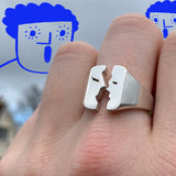 The Closed Eyes Ring