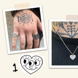The Hotrocc Heart Necklace