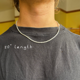 The 3mm Rope Chain