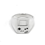 Image of Sam Ozanne Design's Silver Gameboy Ring